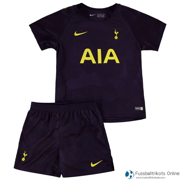 Tottenham Hotspur Trikot Kinder Ausweich 2017-18 Fussballtrikots Günstig